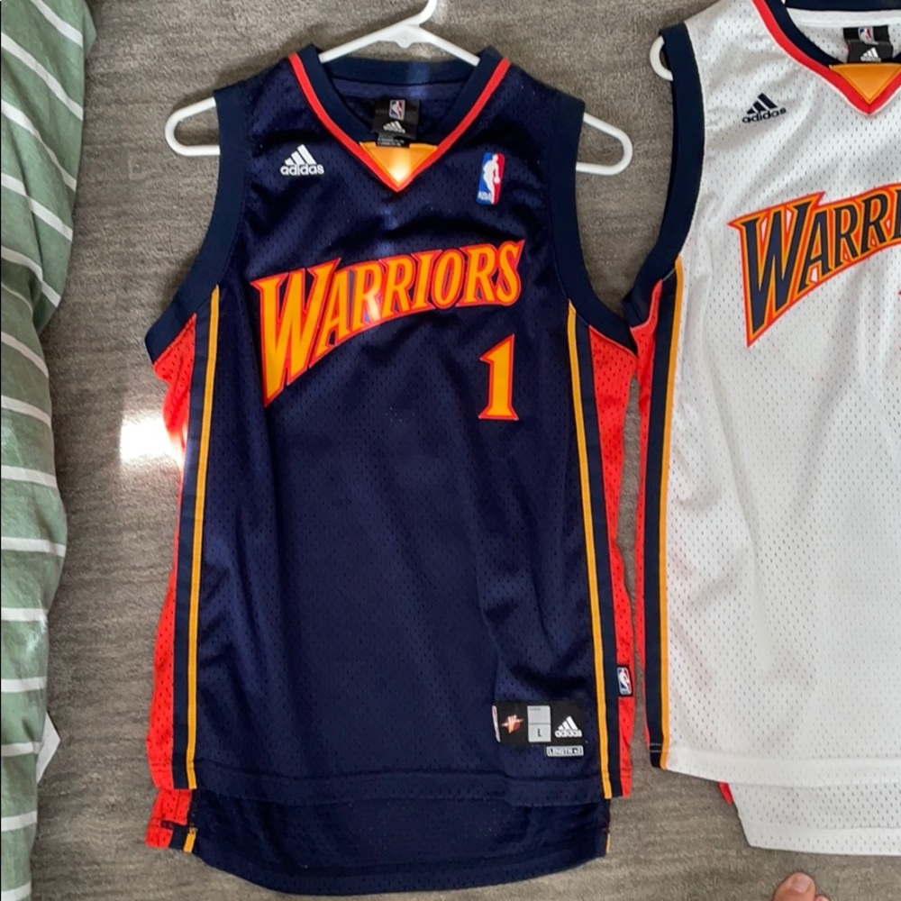 Warriors authentic jersey